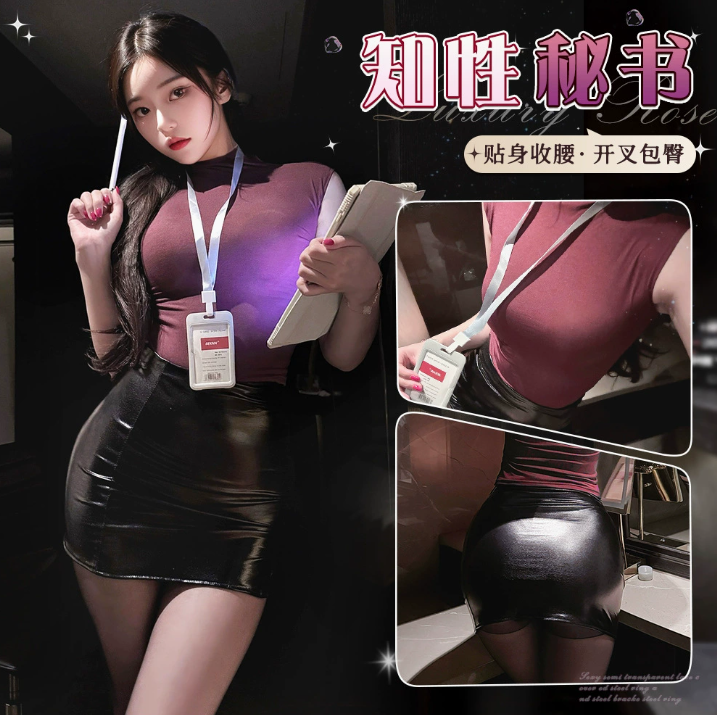 纯欲秘书包臀裙空姐制服激情夜店禁欲免脱套装3.png