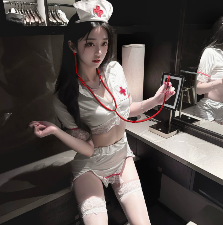 可爱女护士角色扮演诱惑性感火辣制服数睡衣套装5.png