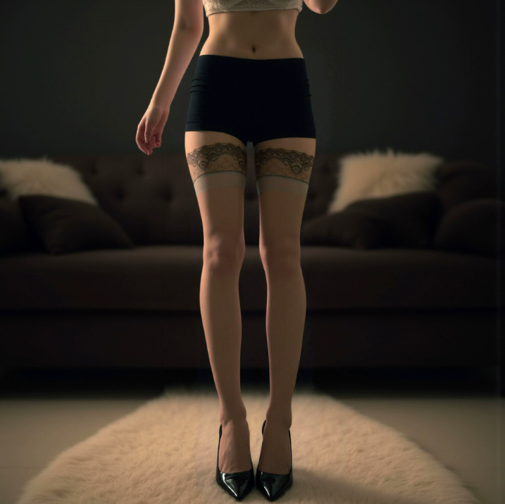 油亮长筒丝袜女性感大腿孔雀蕾丝花边薄透美腿过膝硅胶防滑3.png