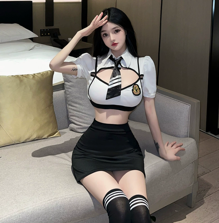 性感空姐套装角色扮演制服套装分体镂空纯欲COS女主播2.png